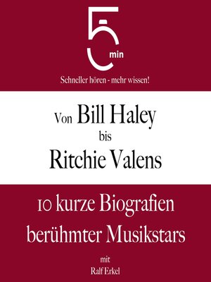 cover image of Von Bill Haley bis Ritchie Valens